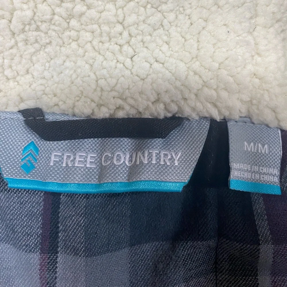 Free Country (NWT) Black Hooded Canvas Cascade Riva Jacket Women’s Medium